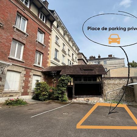 Le Flaubert, Appartement Et Parking En Centre Ville Rouen Luaran gambar