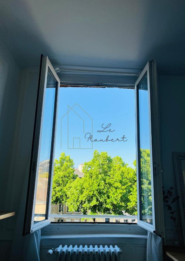Le Flaubert, Appartement Et Parking En Centre Ville Rouen Luaran gambar